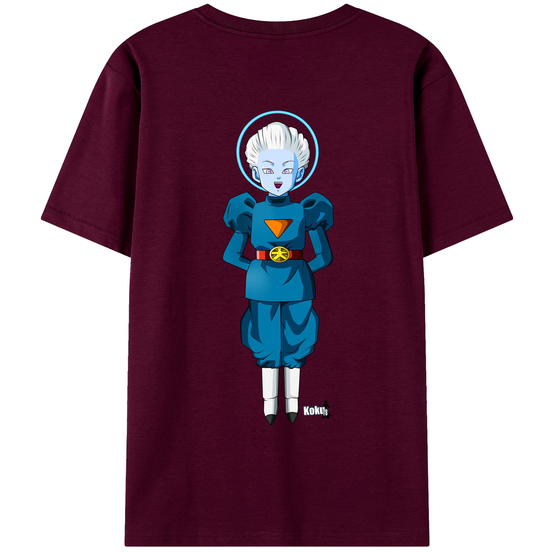 （画像用） ドラゴンボール DRAGON BALL レディース半袖Tシャツ(バックプリント)